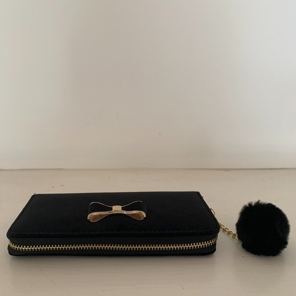 Cute Chic Black Wallet NWOT - Picture 10 of 11